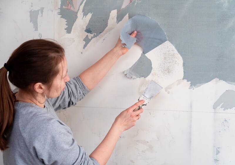 removing wallpaper made easy